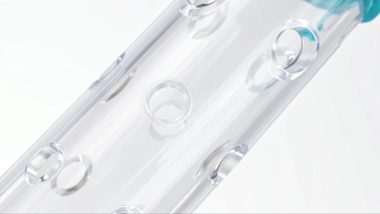 Product detail of upper evacuation openings